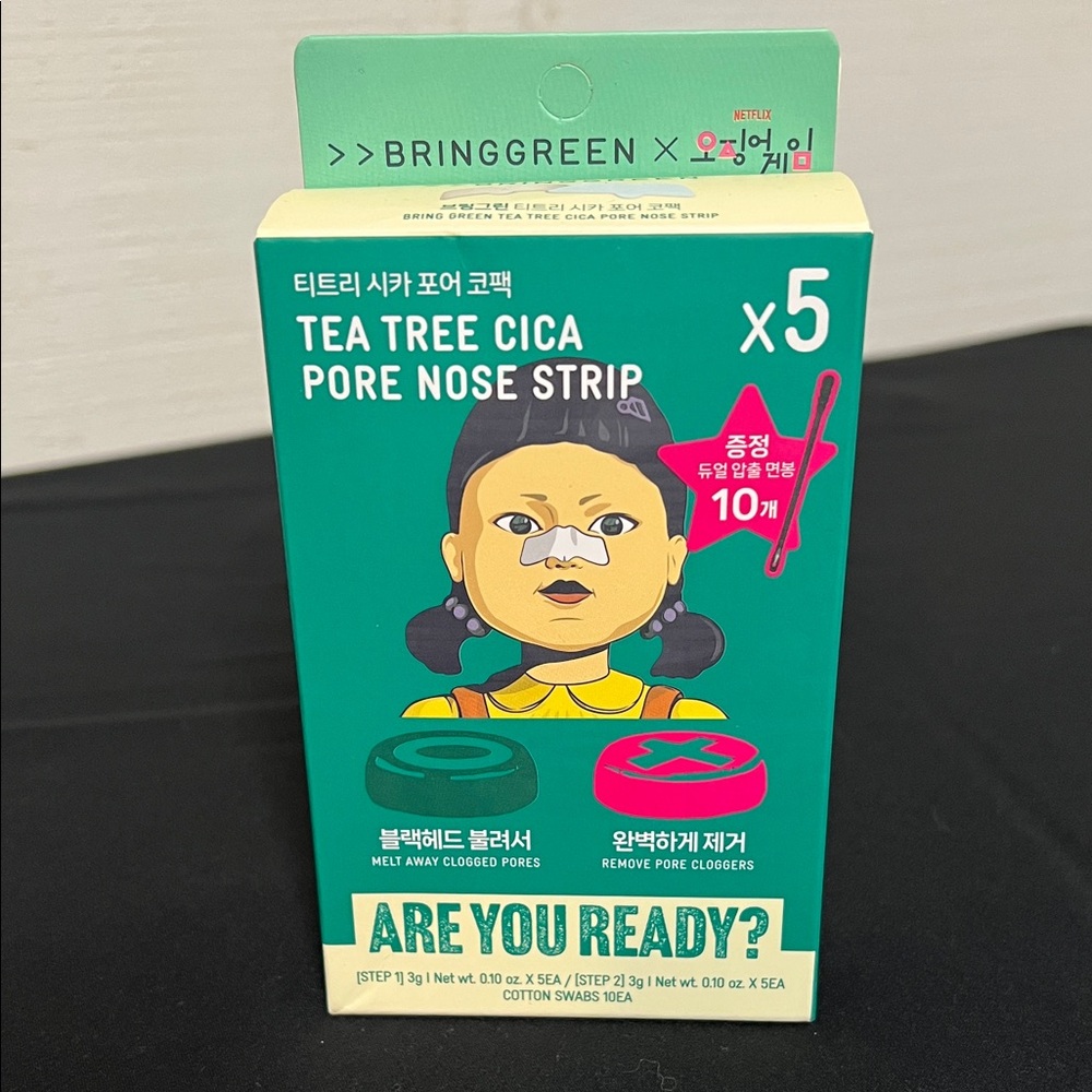 BringGreen Tea Tree Cica Pore Nose Strip